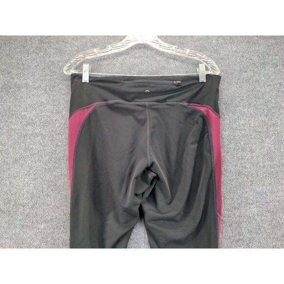 Womens Champion Leggings Joggers Athletic Pants Size XL Black Logo - Picture 8 of 13